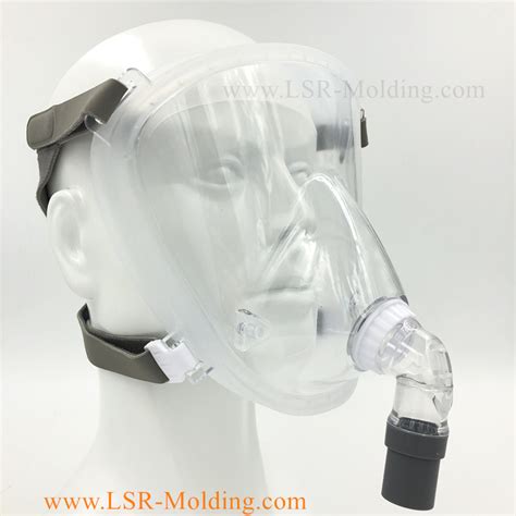 Medical Lsr Respiratory Liquid Silicone Ventitator Resuscitator Total Face Oxygen Respirator