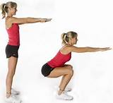 Photos of Fitness Exercises Squats