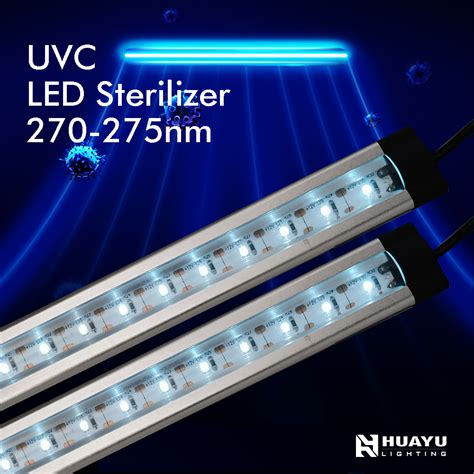 Uvc 270 280nm Led Strip Light Bar Best Uvc Led Strip Manufacturer