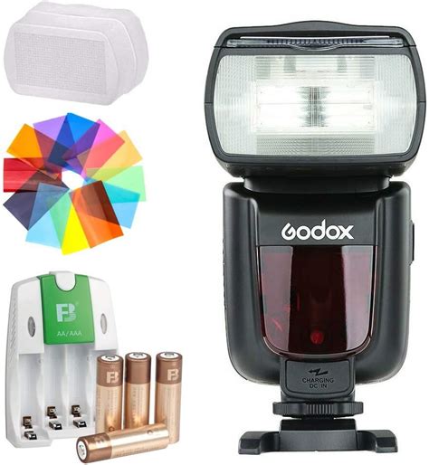 Godox TT600 - Flash inalámbrico para cámara Canon Nikon Pentax Olympus
