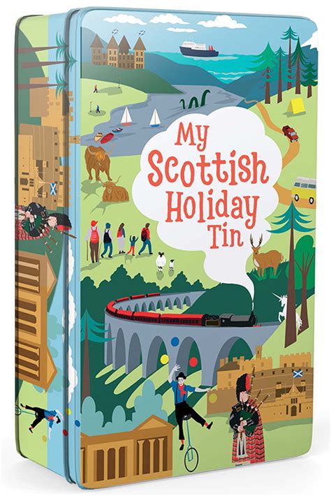 My Scottish Holiday Tin Birlinn Ltd Independent Scottish Publisher
