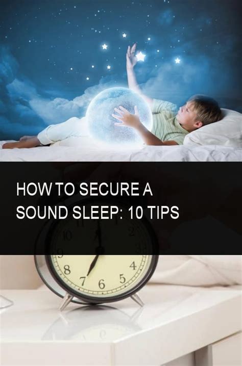 How To Secure A Sound Sleep 10 Tips Sound Sleep Sleep Sound