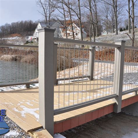 Aluminum framed railings with stainless cable built for your deck InvisARail® isn't just the leading alternative to vertical cable railing for decks and patios ...