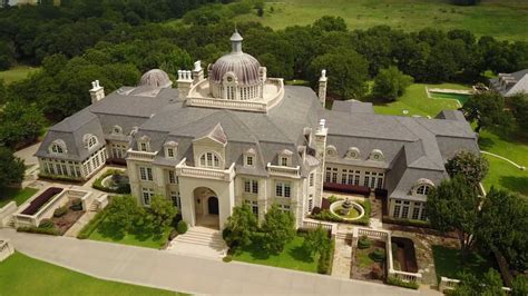 48 000 square foot champ d or estate french style mega mansion in texas it s huge youtube