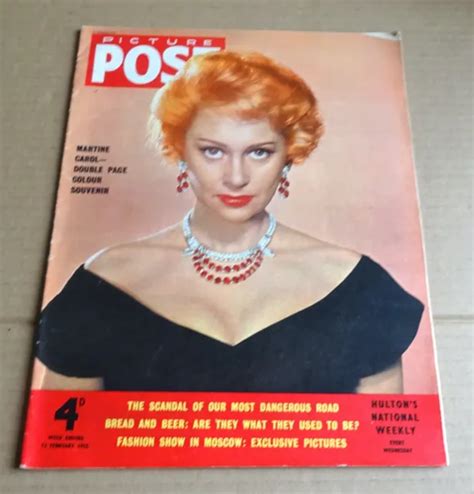 Vintage Picture Post Magazine Vol No Feb Martine