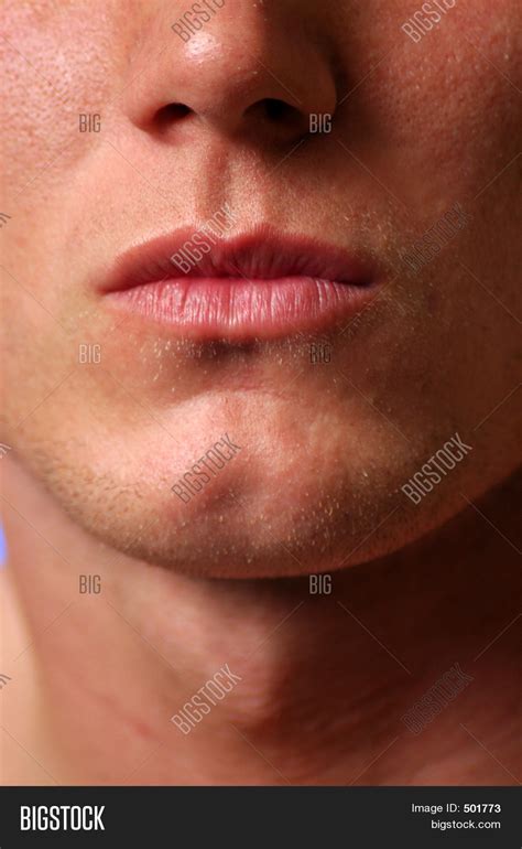 Male Lips Image And Photo Free Trial Bigstock