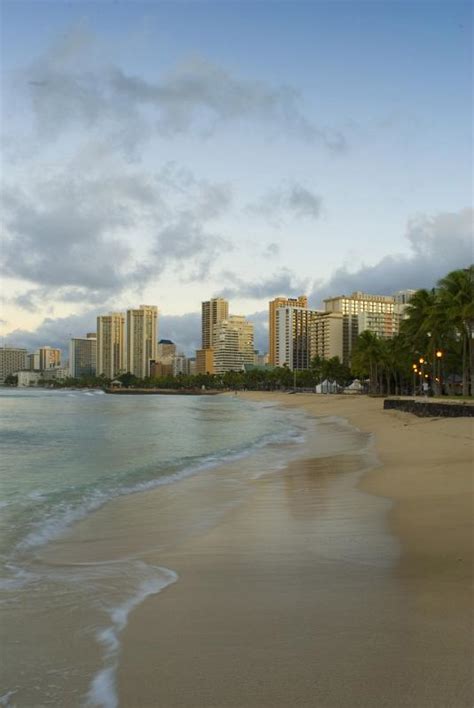 Free Stock Photo Of Seashore At Beautiful Waikiki Beach Photoeverywhere