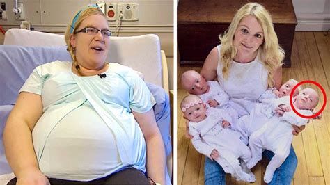 She Gave Birth To Quadruplets Then Doctors Saw Her Babies Faces It