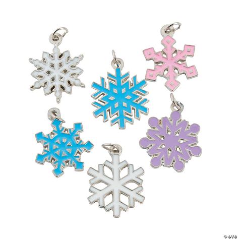 Snowflake Enamel Charms Discontinued