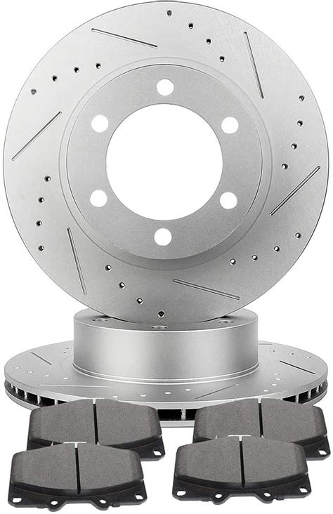 Toyota 4runner brake is a flat piece of steel with a layer of friction material on one side. Amazon.com: AUTOMUTO Brake Kits 2pcs Front Brake Rotors 4pcs Ceramic Pads fit 1996-2002 Toyota ...