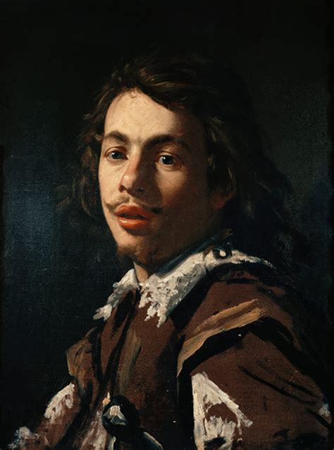 Self Portrait Simon Vouet As Art Print Or Hand Painted Oil