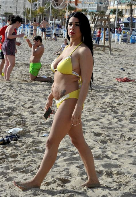 SIMONE REED In Bikini At A Beach In Spain 04 27 2018 HawtCelebs