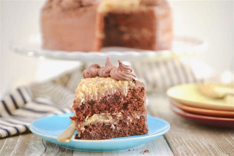 I am so excited to share this cake with you today. Rich German Chocolate Cake Recipe - Gemma's Bigger Bolder ...