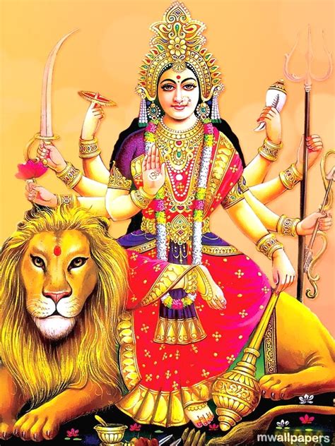 lord durga devi wallpapers wallpaper cave