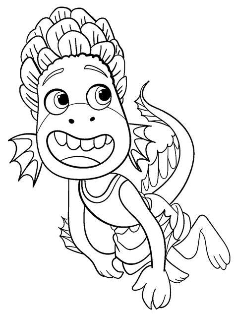 Desenhos De Luca Para Colorir Bora Colorir