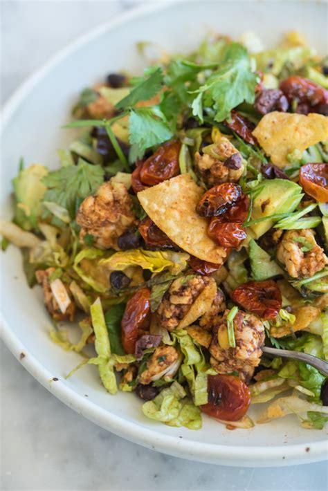 There's a problem with taco salads. Tempeh Taco Salad Recipe - 101 Cookbooks