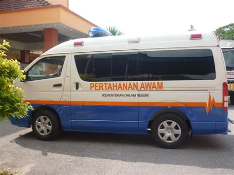 Civil Defence Of Malaysia Cdef Ambulan Jpam