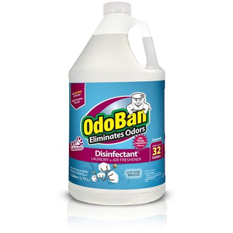 Odoban 1 Gal Cotton Breeze Disinfectant And Odor Eliminator Fabric