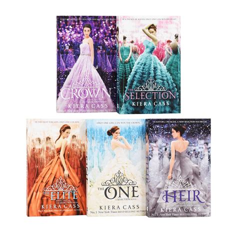 The Selection Series 5 Books Collection Set By Kiera Cass Ages 13
