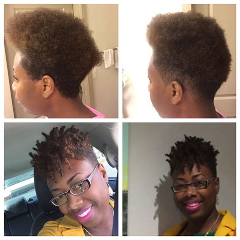 3 products for a great twist out on dry hair Before, after, and 3 day old two strand twist out on blow ...