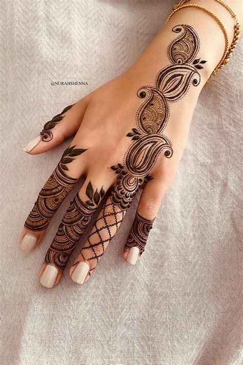 Top 40 Simple Mehndi Designs For Your Left Hand Womenxo