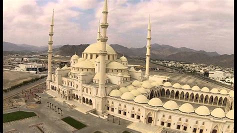 ‫مسجد الشيخ زايد في الفجيره‬‎ - YouTube