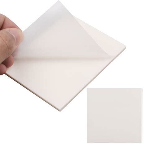 Buy 100 Sheets Transparent Sticky Notes Pad Translucent Sticky Notes