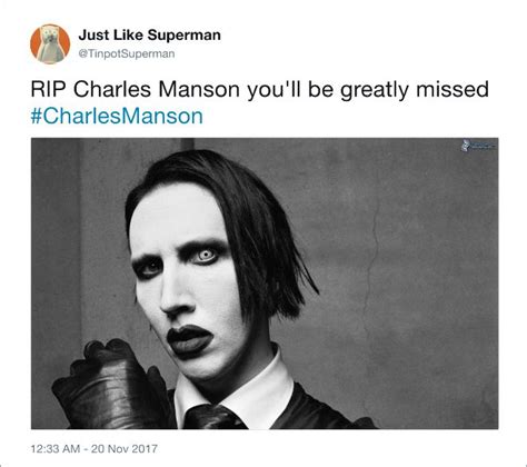 twitter users mourn marilyn manson others