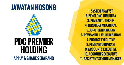 Head, group marketing at loob holding sdn bhd. Jawatan Kosong Terkini PDC Premier Holdings Sdn Bhd ...