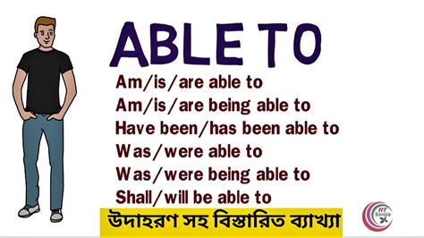 Learn English Sentence Structure With Able Tobeing Able Tohas Have