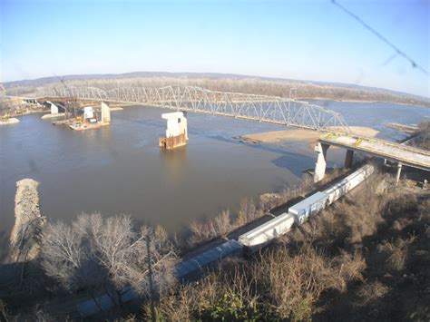 Missouri River Bridge In Hermann Genesis Structures