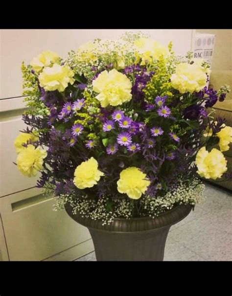 Shop wayfair for all the best purple flower arrangements. Yellow *purple | Flower arrangements, Plants, Flowers