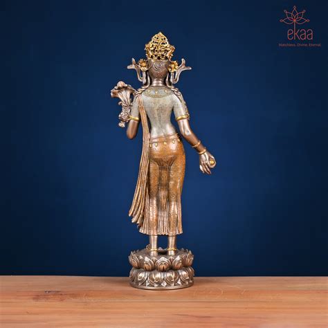 Goddess Tara Statue With Crown Ekaa Handicrafts