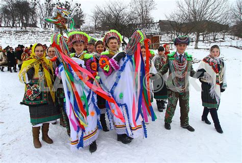 Ukrainians, russians, belarusians, moldovans, hungarians, bulgarians, jews, poles, crimean tatars, and other groups. Ukrainian New Year - Malanka! - Ukrainian people