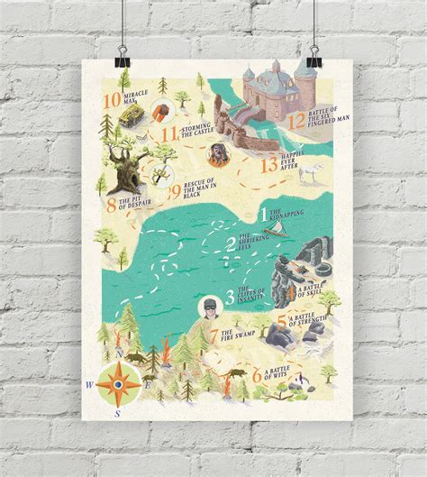 The Princess Bride Discovery Map