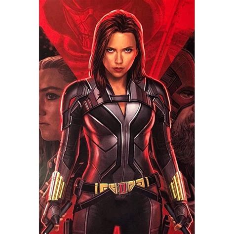 Black Widow Natasha Romanoff Bomber Black Leather Jacket