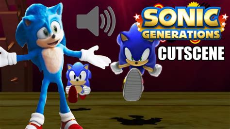 Sonic Movie Voices In Sonic Generations Final Boss Cutscene Youtube