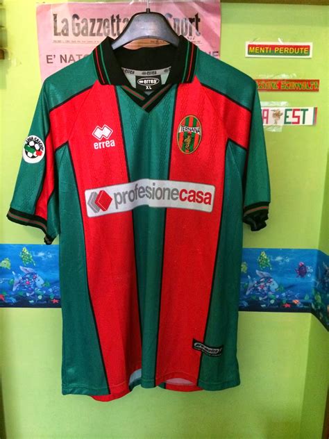 La ternana è il simbolo della città: SHIRT MATCH WORN 2001-2002 TERNANA | IL PRIMO DATABASE ...