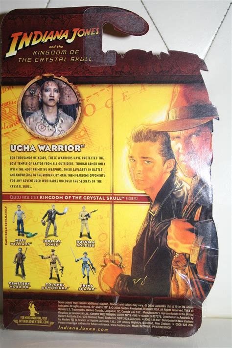 Hasbro Indiana Jones Toys Ugha Warrior Basic Figure Parry Game Preserve
