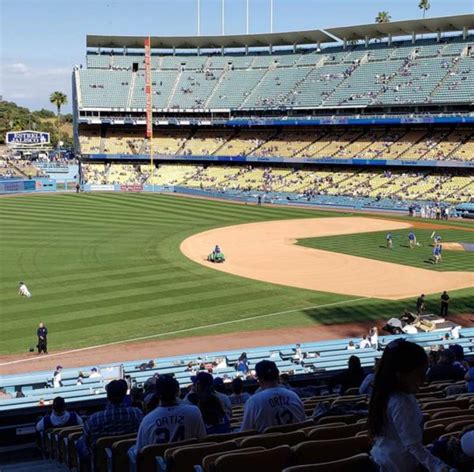 Dodger Stadium Level 3 Loge Level Home Of Los Angeles Dodgers