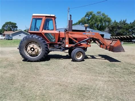 1975 Allis Chalmers 7040 2wd Tractor Wdual 3150 Loader Bigiron Auctions