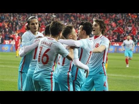 Milli takımımız rakibine sahayı dar etti. Türkiye vs Moldova 3-1 Maç Özeti 27 03 2017 HD - YouTube