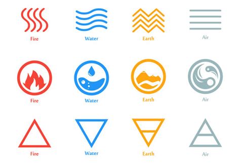 Cool Element Logos