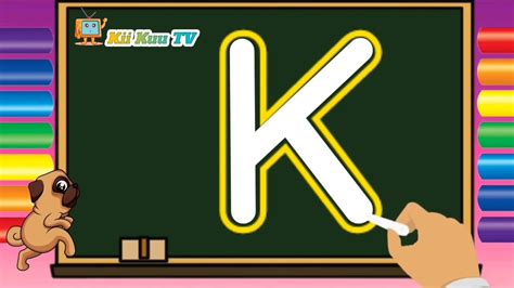 Learn How To Write Letter K Youtube