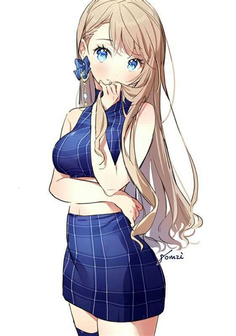 Blonde Anime Girl Profile Picture Sexiz Pix