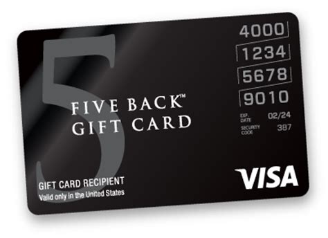 In maine and new jersey, the limit is only $5. Save on Five Back Visa Gift Cards at Office Depot #OD15Back