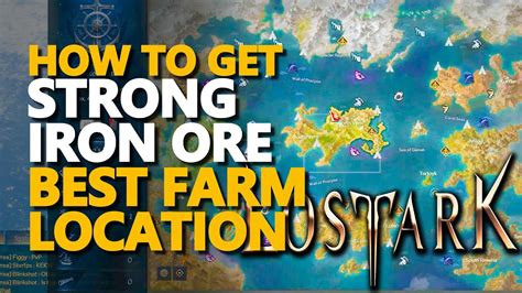 Lost Ark Strong Iron Ore Best Farm Location Youtube