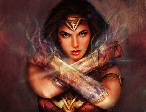 diana princess of themyscira erika zinser s on artstation at