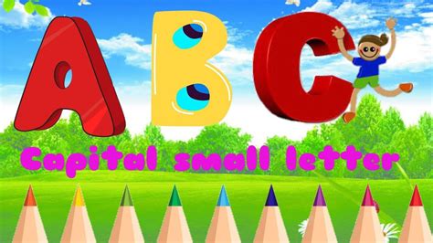Abc Capital Letter Small Letters Abcd Alphabet Kids Abcd Kids