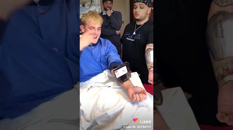 Jake Paul Gets A Camera In His Arm Youtube